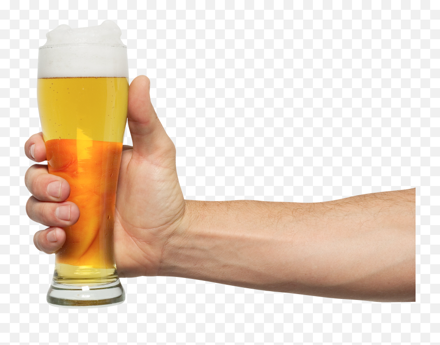Hand Holding Pint Beer Transparent Png - Hand With Alcohol Png Emoji,Beer Png