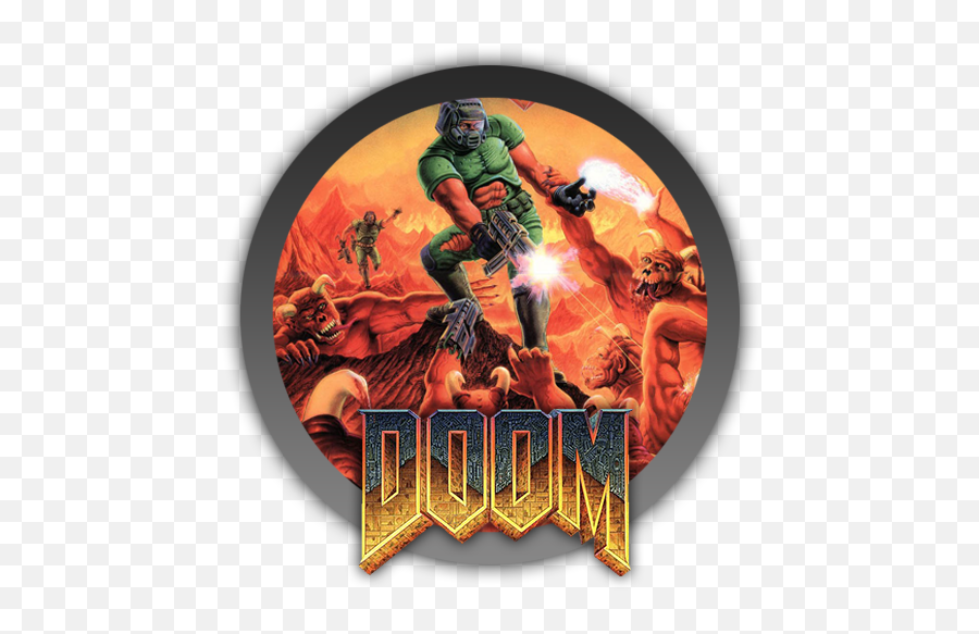 Doom Folder Icon - Designbust Doom 2 Emoji,Doom Logo Png