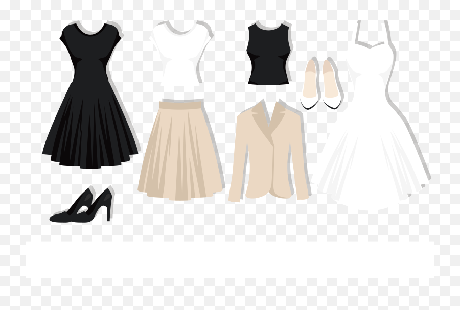 Dress Vector Png - Png Image With Transparent Background Vector Clothes Illustration Emoji,Dress Transparent Background