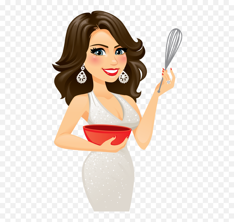 Girl Cooking - Female Baker Transparent Clipart Emoji,Cooking Png