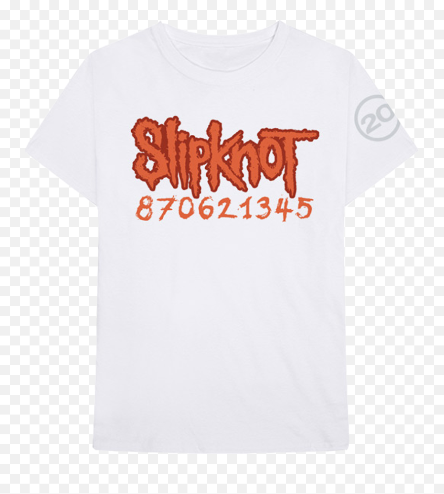 Slipknot White Card Photo - Slipknot Card 1 White T Shirt Emoji,Slipknot Logo Transparent