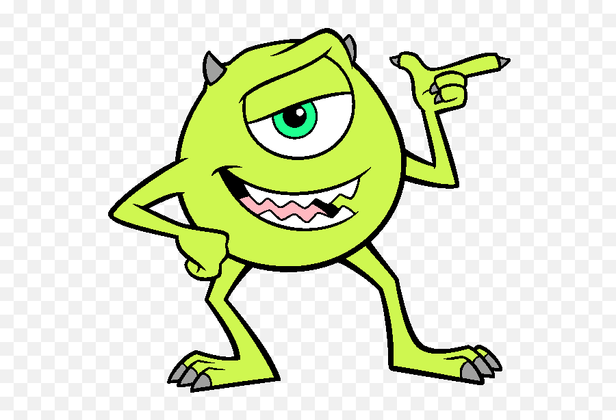 Monster Inc Drawing Free Image - Cartoon Monster Inc Drawing Emoji,Monsters Inc Logo