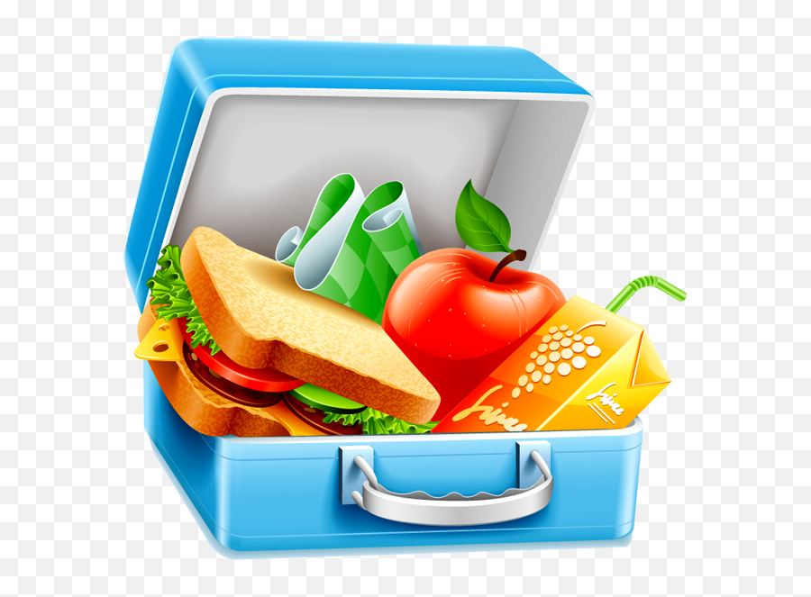 Lunch Box Clipart Transparent Png Image - Food Clipart Emoji,Food Clipart