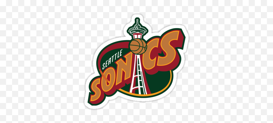 Seattle Supersonics By Nfydesigns Sports Team Logos Logo - Seattle Supersonics Logo Emoji,Nike Basketball Logo