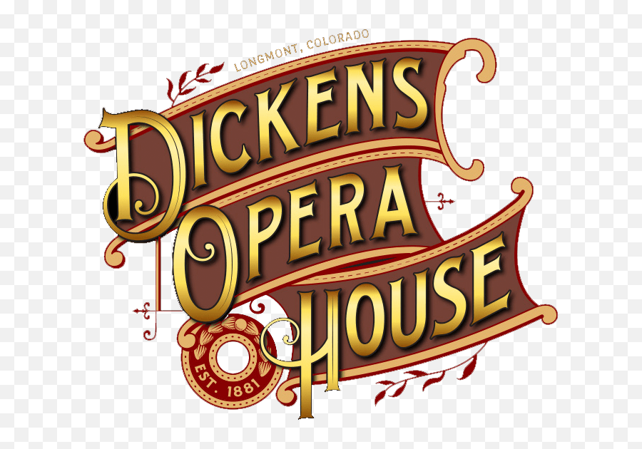 Dickens Opera House Live Music Venue Longmont Colorado Emoji,Tesla Band Logo
