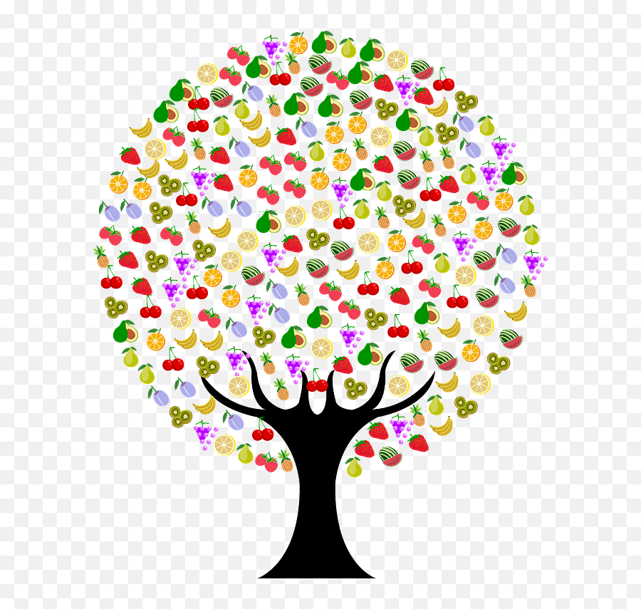 Avocado Clipart Png - Tree Nature Ecological Green Plant Dot Emoji,Avocado Clipart