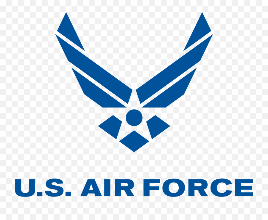 Us Air Force Logo Solid Colour - Us Air Force Decal Emoji,Space Force Logo