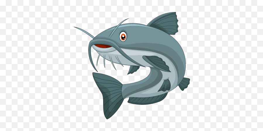 Mobymax Catfish Cartoon Fish Deer Cartoon Emoji,Fish Clipart Transparent Background