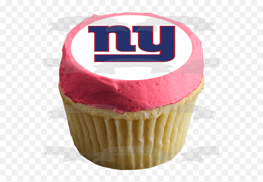 New York Giants Primary Logo Nfl Edible Cake Topper Image Abpid06929 Emoji,Nfl Giants Logo