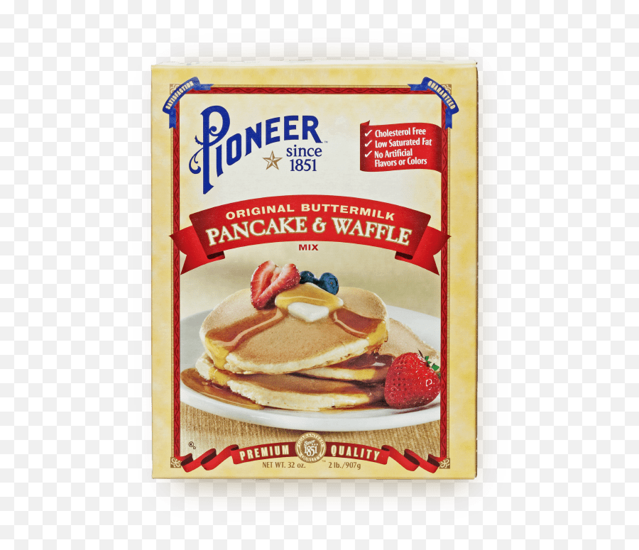 Pioneer Original Buttermilk Pancake Mix - Pioneer Emoji,Pancakes Transparent
