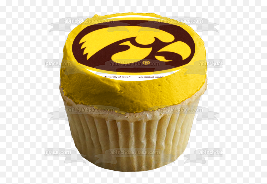 University Of Iowa Hawkeyes Logo Ncaa - Birthday Cake Sean Connery Bond Emoji,Iowa Hawkeyes Logo