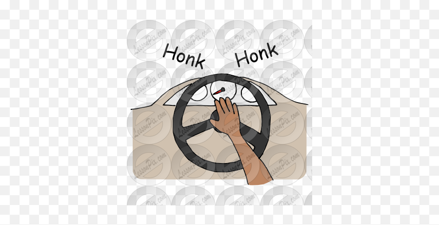 Honk Honk Clipart - Clipart Suggest Emoji,Steering Wheel Clipart