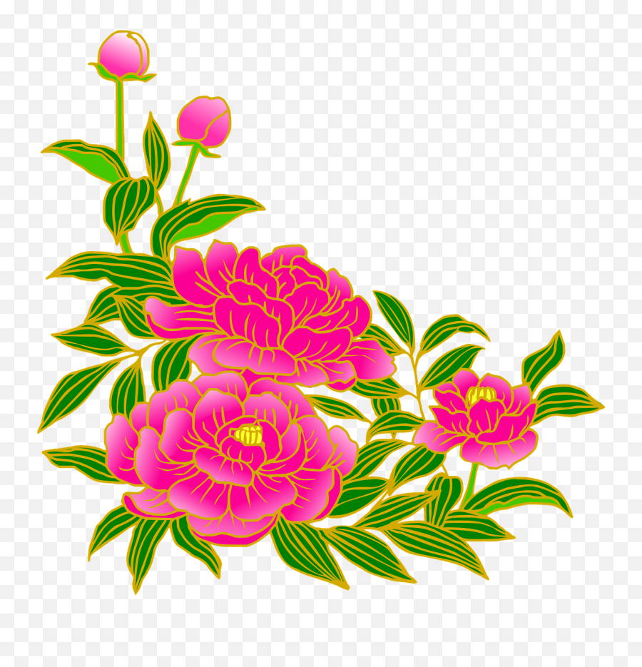 Peony Pink Vulgar - Free Image On Pixabay Emoji,Peonies Clipart