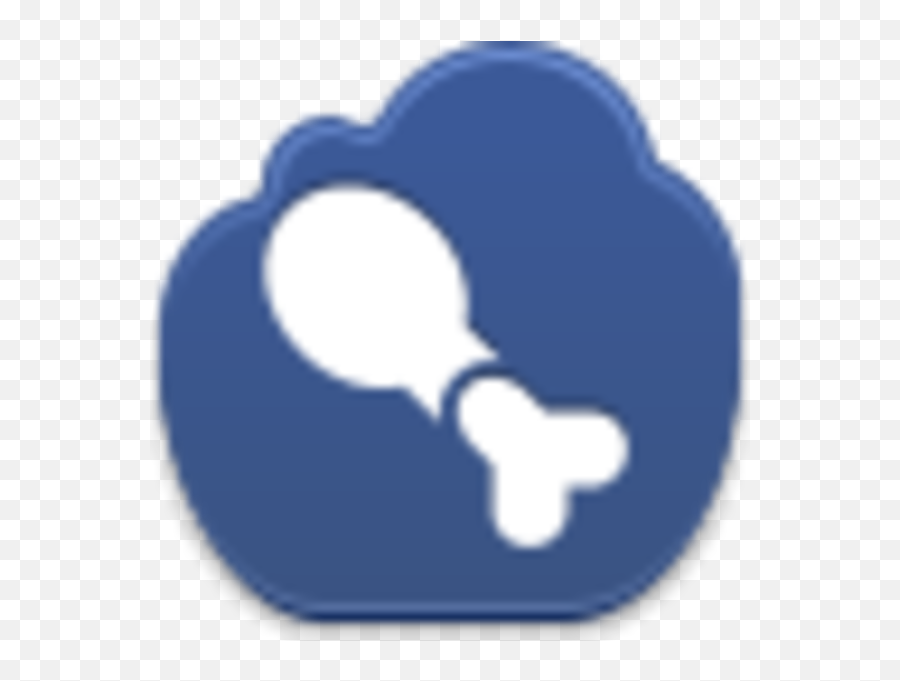 Chicken Leg Icon Free Images At Clker - Facebook Clipart Emoji,Chicken Legs Clipart