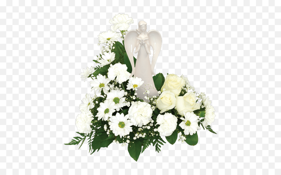 Praying Angel Royeru0027s Flowers And Gifts - Flowers Plants Emoji,White Flower Transparent Background