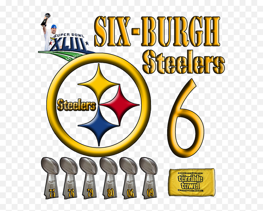 Logos And Uniforms Of The Pittsburgh - Pittsburgh Steelers Emoji,Steelers Logo Png