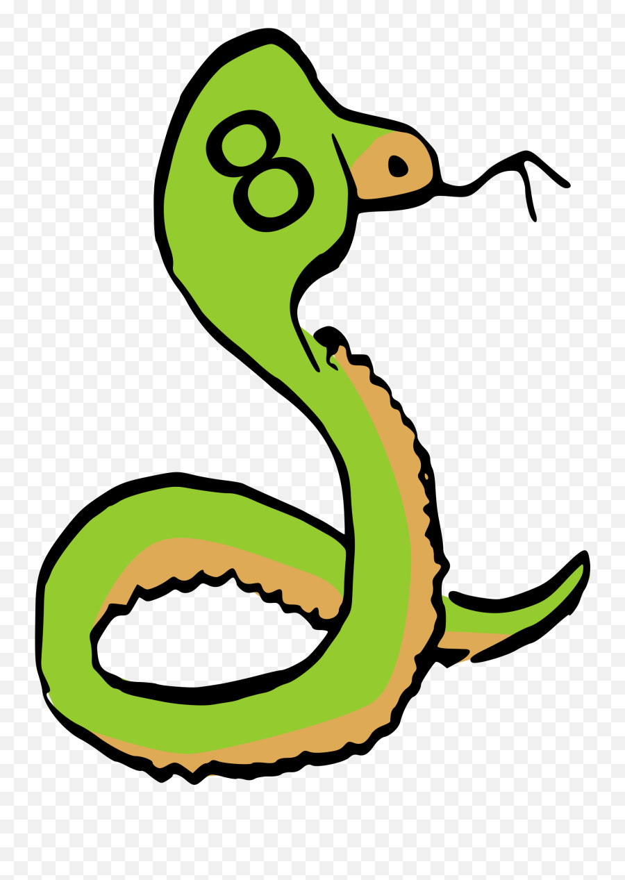Beak Reptile Fauna Wildlife Clip Art - Snake Clipart Png Clip Art Emoji,Snake Clipart