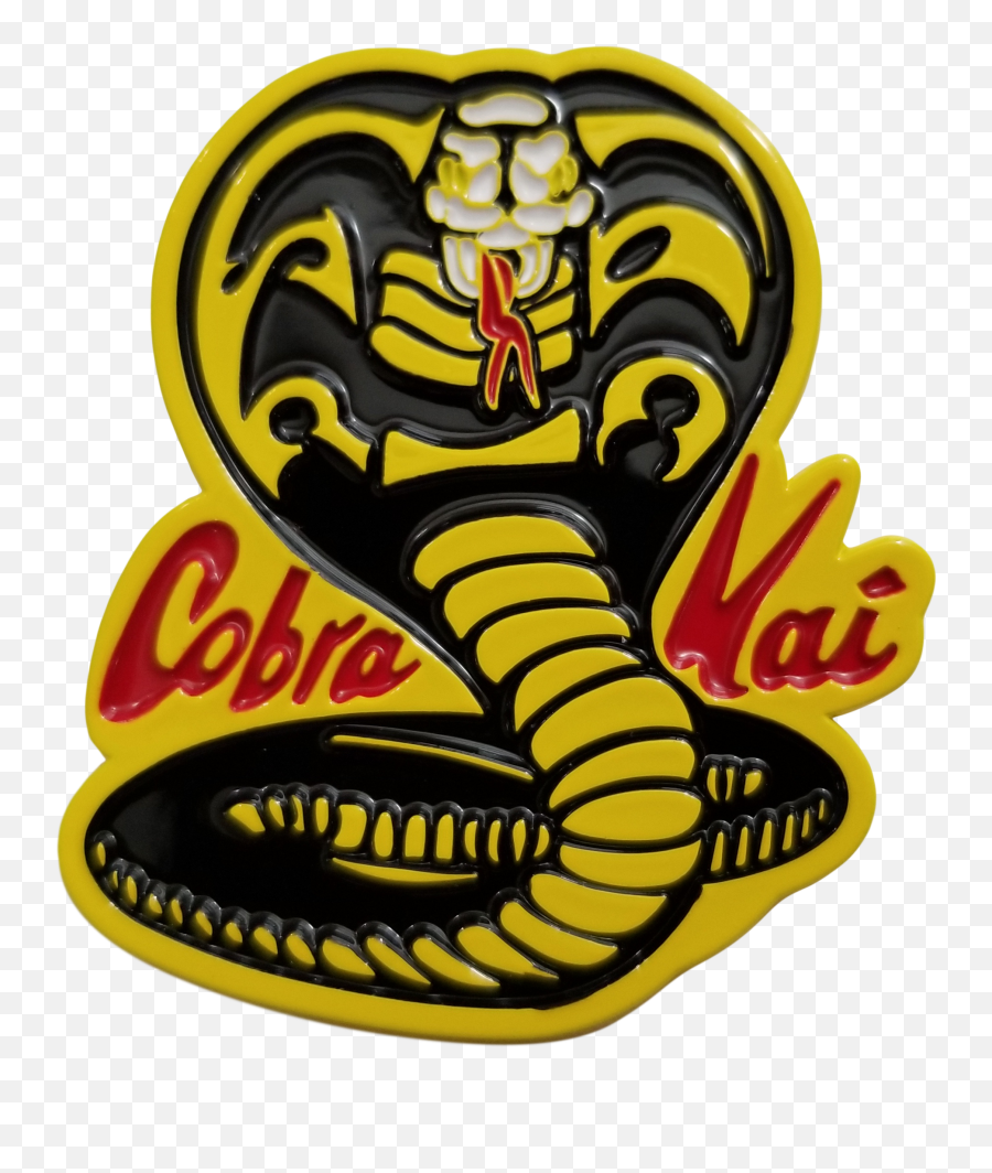 The Karate Kid Cobra Kai Logo Enamel - Logo Cobra Kai Emoji,Cobra Kai Logo