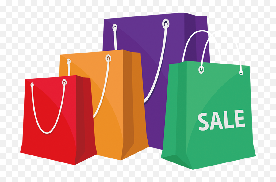 Free Transparent Shopping Bag Png - Shopping Bags Clipart Emoji,Shopping Bags Clipart