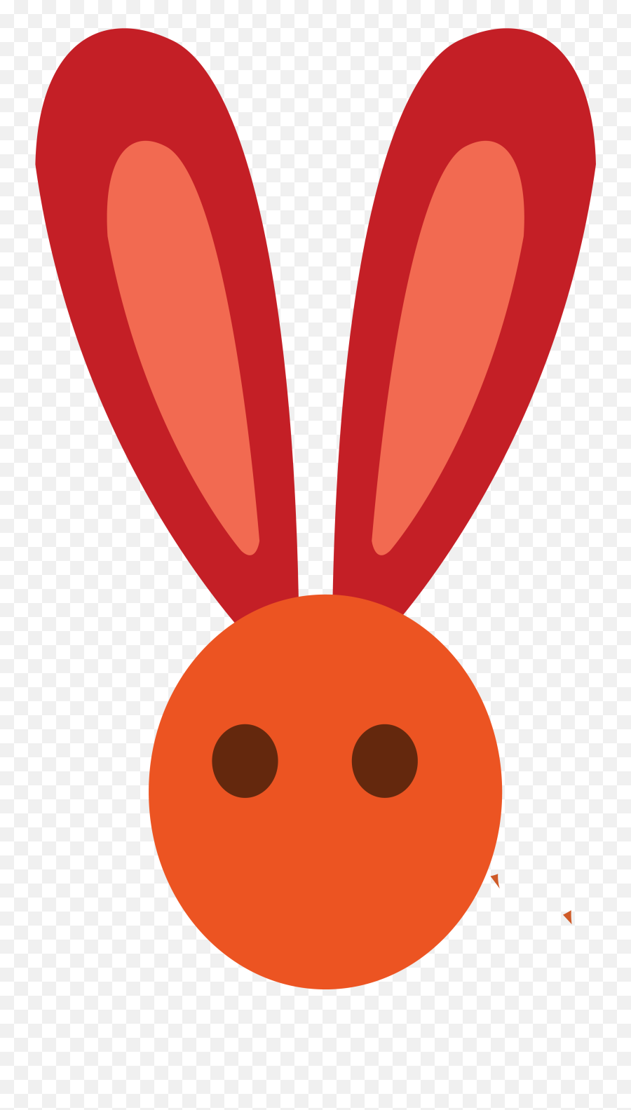 Bunny Ear Png - Red Bunny Ears Clipart Emoji,Bunny Ears Png