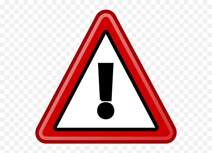 Warning Sign Bl - Clipart Caution Sign Emoji,Warning Logo