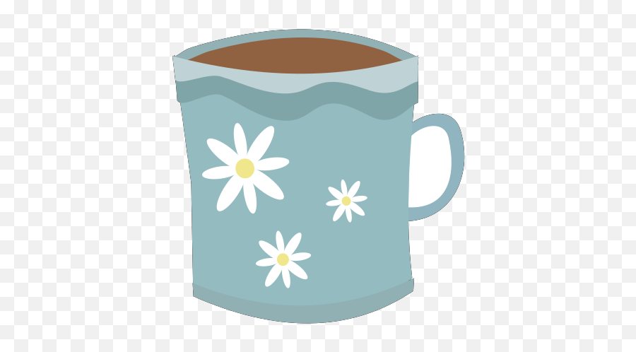 Coffee Mug Clip Art - Cute Coffee Mug Clipart Transparent Hot Coffee Cup Clipart Emoji,Coffee Cup Clipart