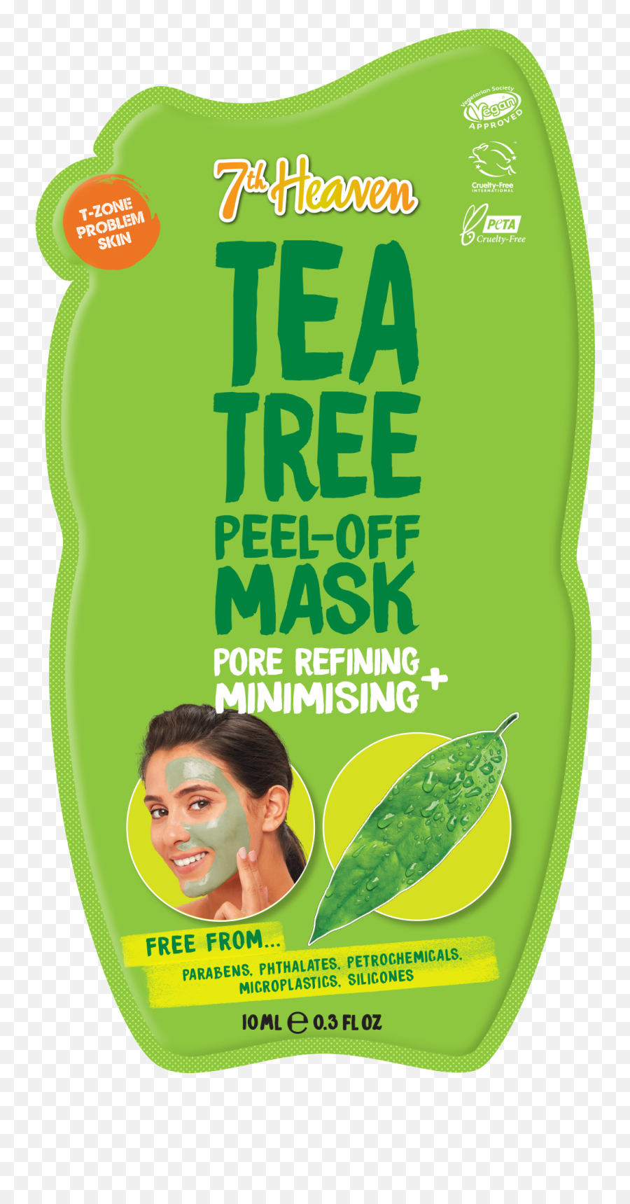 7th Heaven Tea Tree Peel Off Face Mask Soothing 03 Fl Oz - Walmartcom 7th Heaven Tea Tree Peel Off Mask Emoji,Nba Logo Face Mask