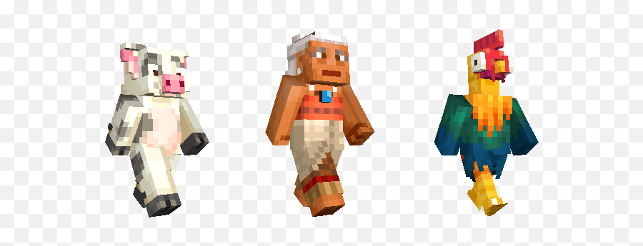 Moana And Xbox Characters Come To Minecraft Minecraft - Skin De Minecraft De Moana Emoji,Minecraft Skin Png