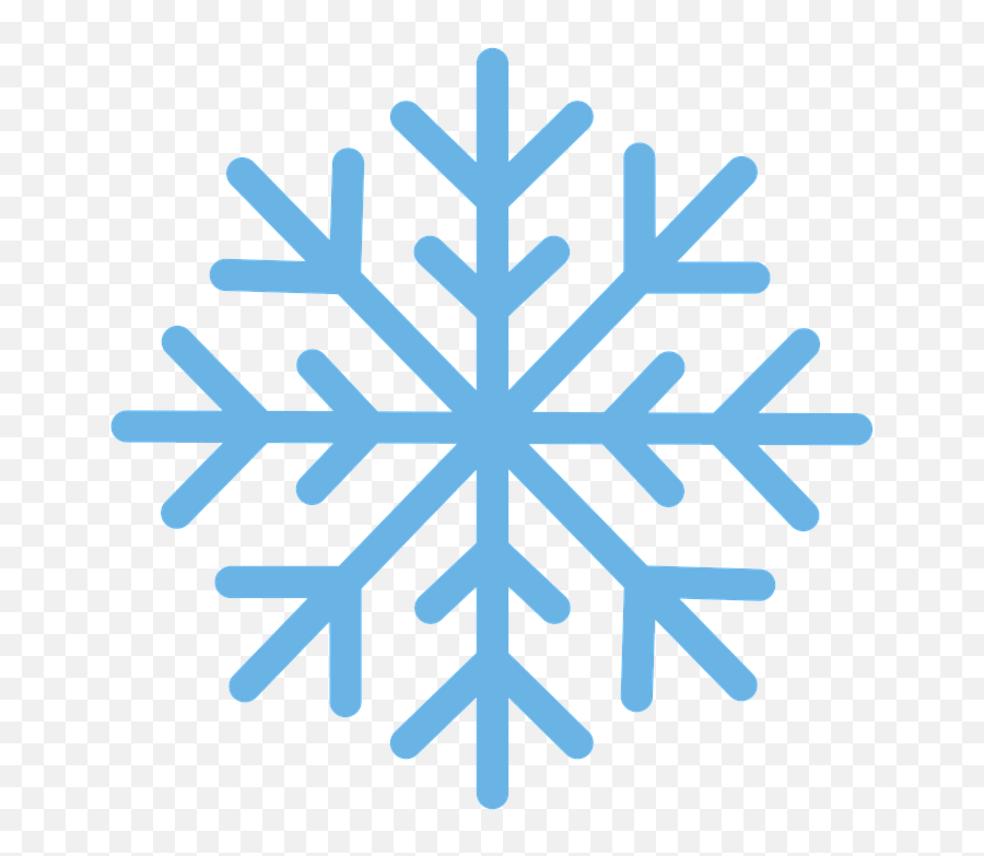 Download Snowflake Free Png Transparent - Clipart Snowflake Png Emoji,Snowflakes Png