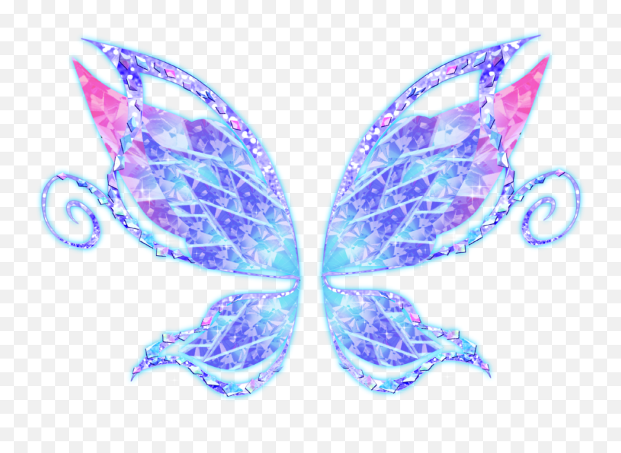 Fairy Wings Clipart Png Transparent - Transparent Fairy Wings Clipart Emoji,Wings Clipart