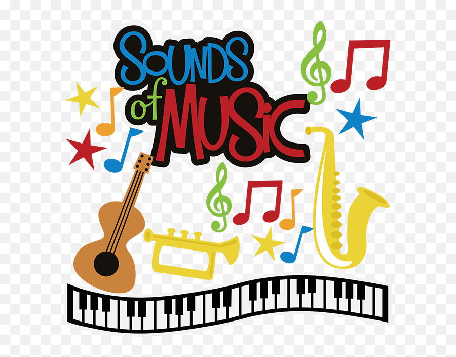 Of Music Svg - Sounds Of Music Clipart Emoji,Music Clipart