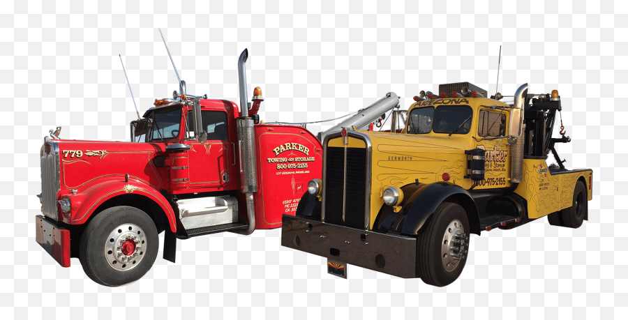 Home Parker Towing U0026 Storage Roadside Asisstance - Commercial Vehicle Emoji,Tow Truck Png
