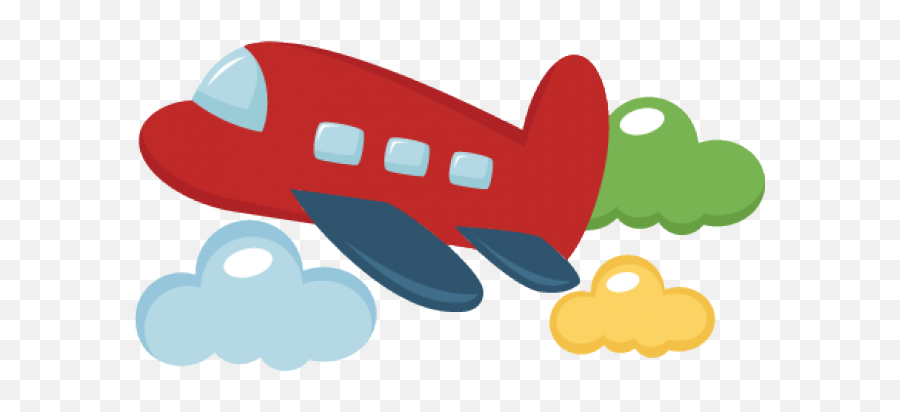 Small Plane Png - Cute Airplane Clipart Png Emoji,Airplane Clipart