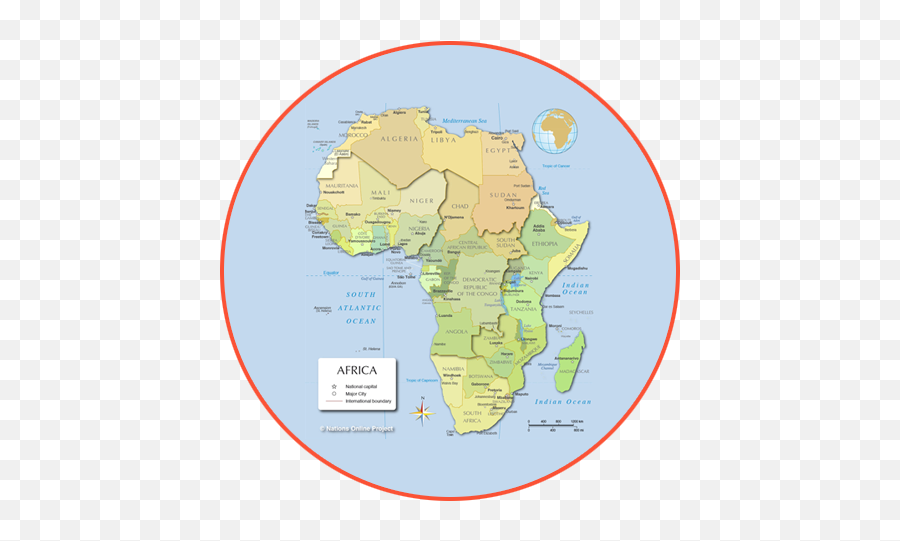 Our - Root Emoji,Africa Map Png