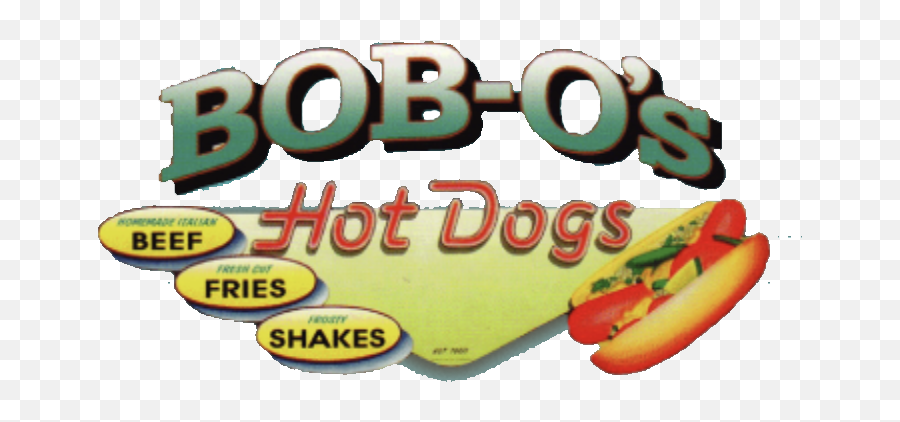 Menu Bob Emoji,Hot Dogs Logo