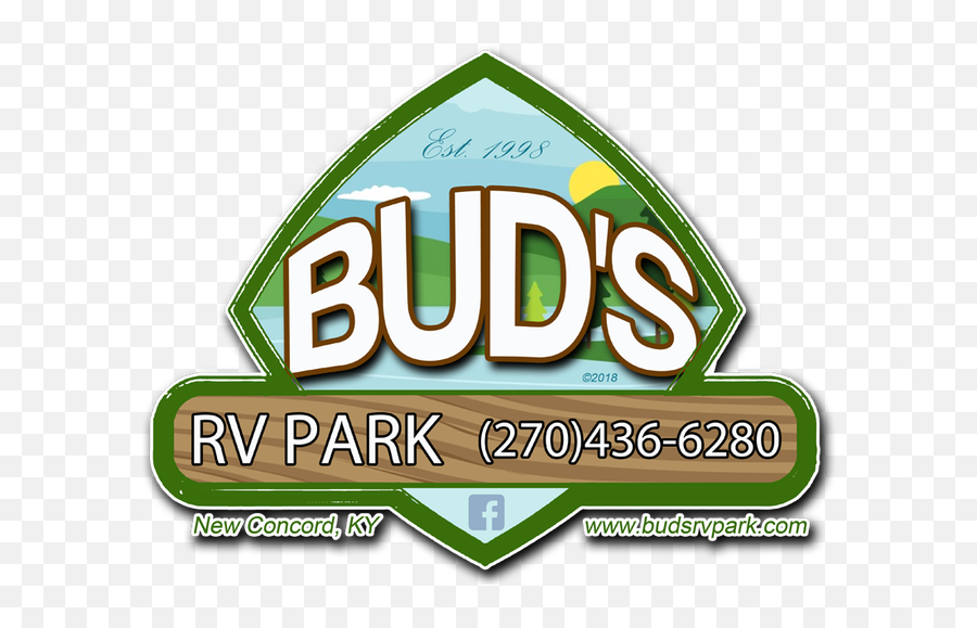 Welcome To Budu0027s Rv Park - Home Emoji,Bud Logo