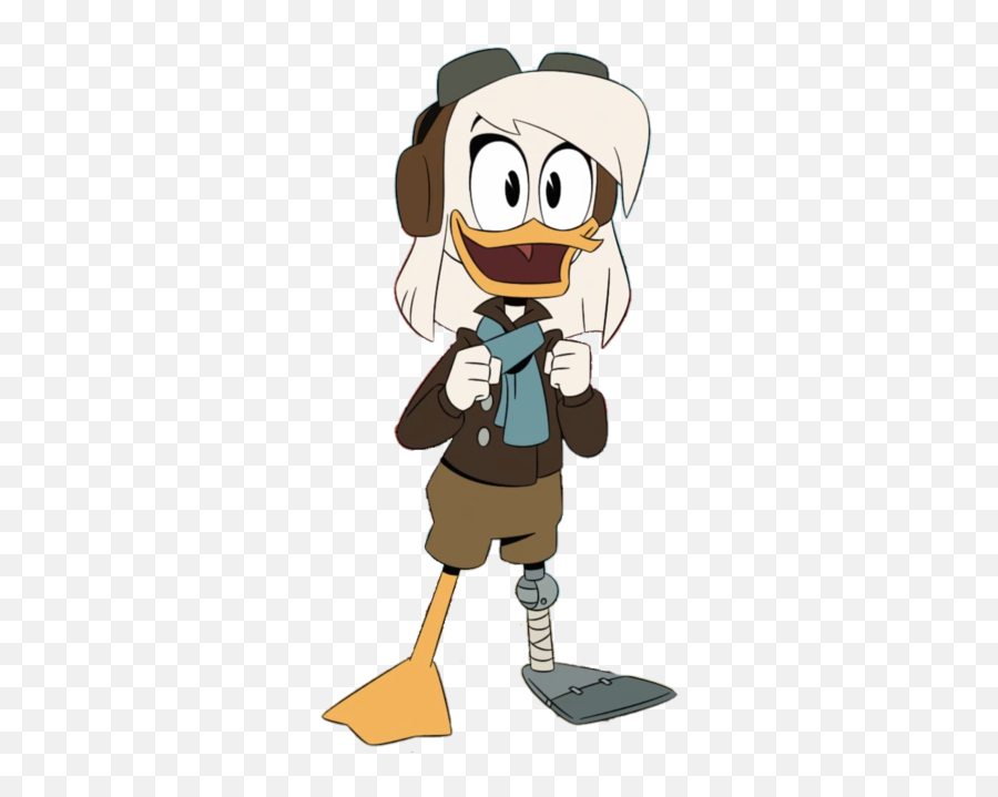 Ducktales 2017 Della Duck Characters - Tv Tropes Emoji,Duck Face Clipart