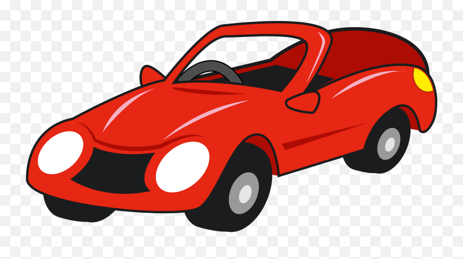 Red Onvertible Car Clipart Free Download Transparent Png Emoji,Corvette Clipart