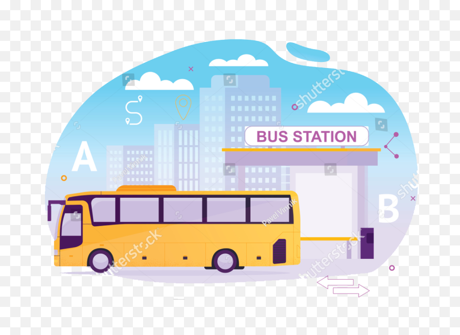 Blaise Transit Emoji,Bus Station Clipart