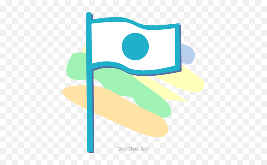 Japanese Flag Royalty Free Vector Clip Art Illustration Emoji,Japanese Flag Png