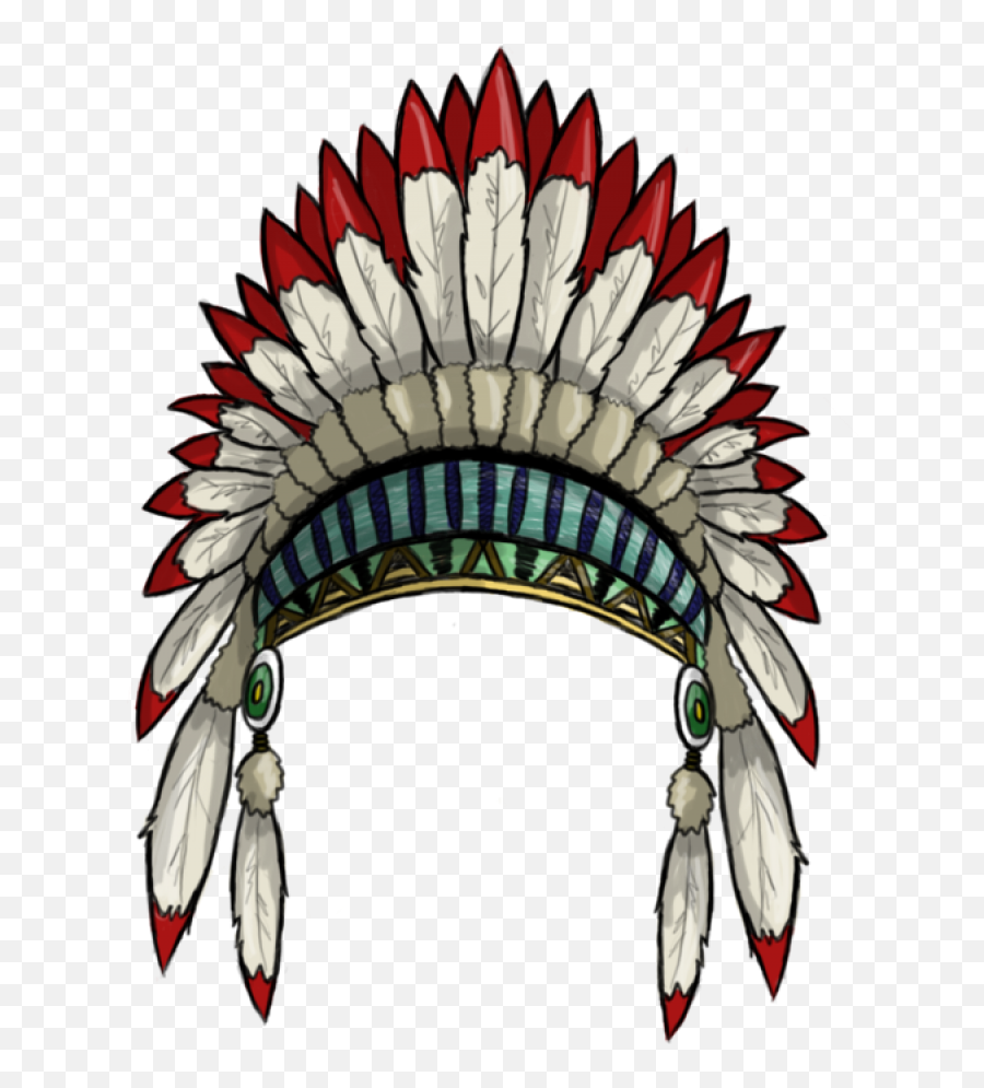 Native American Headdress Png Clipart - Full Size Clipart Indian Headdress Png Emoji,Native American Clipart