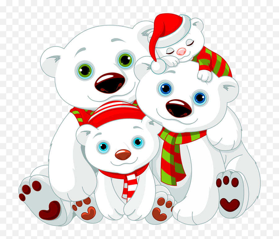 Christmas Characters Christmas - Christmas Bear Clipart Emoji,Polar Express Clipart