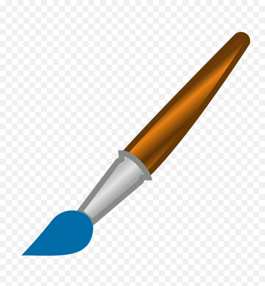 Blue Paint Brush And Can Png Svg Clip Art For Web - Brushes Tool In Paint Emoji,Can Png