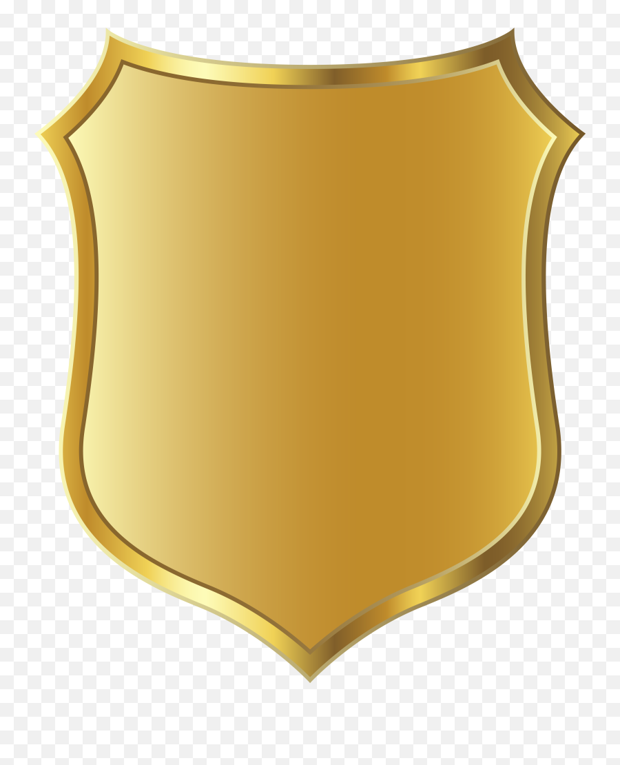 Badge Police Officer Template Clip Art - Transparent Blank Police Badge Emoji,Police Badge Clipart