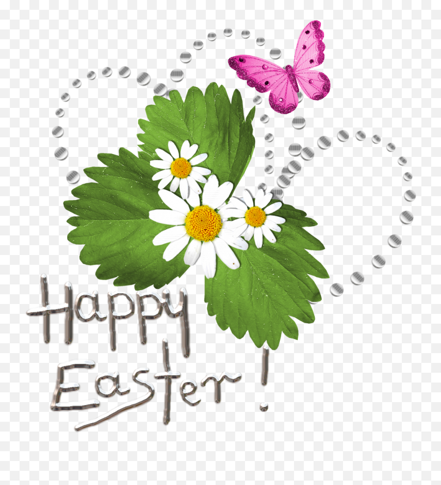 Happy Easter Clipart Religious - Transparent Background Happy Easter Clipart Emoji,Happy Easter Clipart