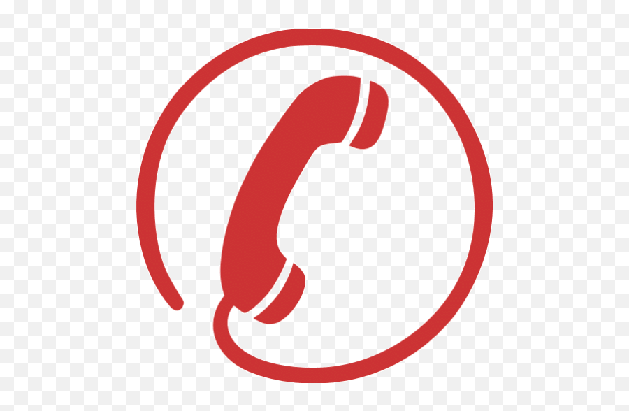 Red Phone Logo - Logodix Wooden Phone Icon Emoji,Contact Logo