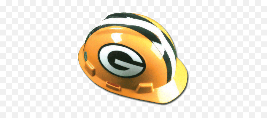 Msa Team Hard Hat - Green Bay Packers Hard Hat Emoji,Nfl Logo Hats