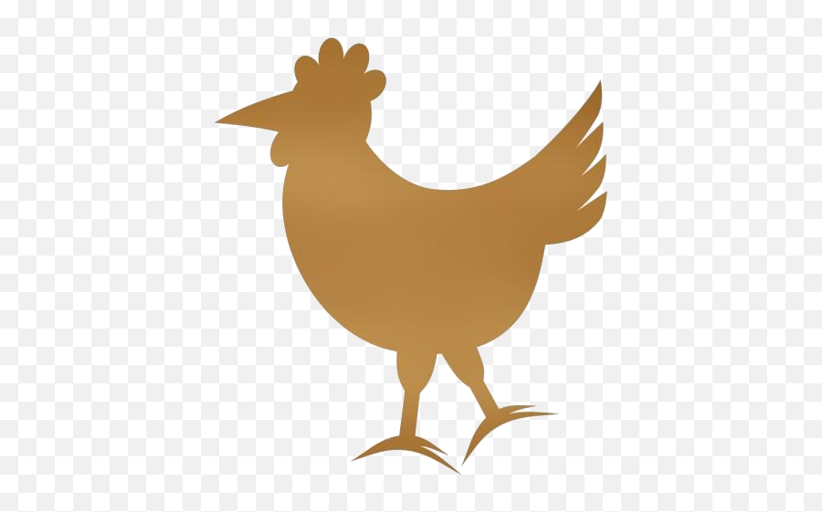 Chicken Art Silhouette Transparent - Clip Art Emoji,Chicken Transparent Background