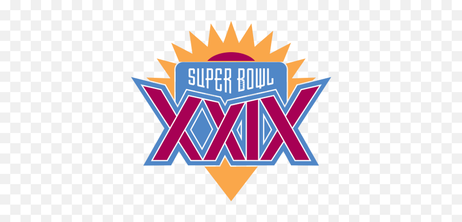 Download Printable Super Bowl 29 Logo - Super Bowl 29 Emoji,Super Bowl 54 Logo
