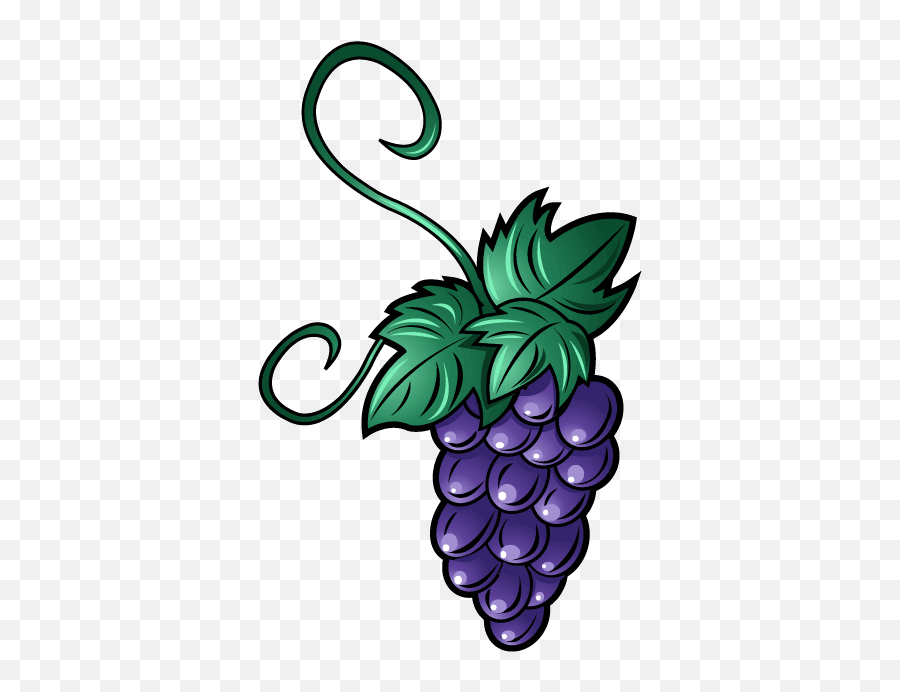 Purple Grapes Clipart Png - Diamond Emoji,Grapes Clipart